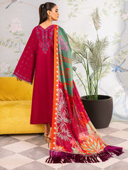 203 - B | 3 PC - Unstitched LA'HIRA Lawn  By Binilyas