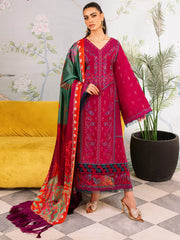 203 - B | 3 PC - Unstitched LA'HIRA Lawn  By Binilyas