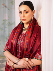 204 - A | 3 PC - Unstitched LA'HIRA Lawn  By Binilyas