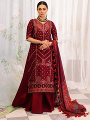 204 - A | 3 PC - Unstitched LA'HIRA Lawn  By Binilyas