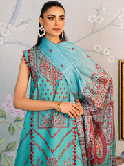 204 - B | 3 PC - Unstitched LA'HIRA Lawn  By Binilyas