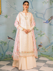 205 - A | 3 PC - Unstitched LA'HIRA Lawn  By Binilyas