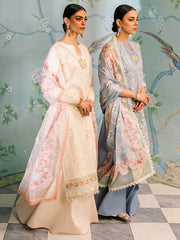 205 - A | 3 PC - Unstitched LA'HIRA Lawn  By Binilyas