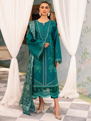 207 - A | 3 PC - Unstitched LA'HIRA Lawn  By Binilyas