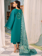 207 - A | 3 PC - Unstitched LA'HIRA Lawn  By Binilyas