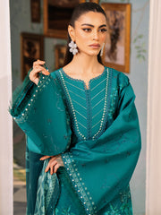 207 - A | 3 PC - Unstitched LA'HIRA Lawn  By Binilyas