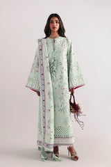 3-PC Unstitched Embroidered Lawn By Suffuse | SEROLI