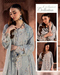 3-PC Unstitched Luxury Karandi Collection Kimora By Raeesa Premium | Lumi