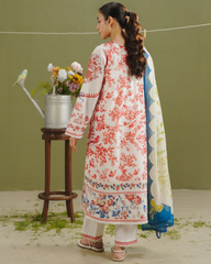 3-PC Unstitched Digital Prints Coco By Zara Shahjahan | Elvo-4A