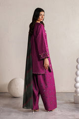 3-PC Unstitched Embroidered Festive Lawn By Iznik | IBE-01