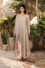 3-PC Unstitched Printed Lawn By Iznik | UE-673
