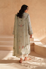 3-PC Unstitched Embroidered Exclusive Lawn By Iznik | UE-597