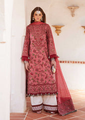 LAYLA | 3PC Unstitched Eid Luxury Lawn By Hussain Rehar