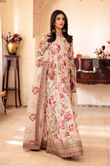 NKG-05 | 3PC Unstitched Embroidered Lawn Nani Ka Ghar By Iznik Fashion