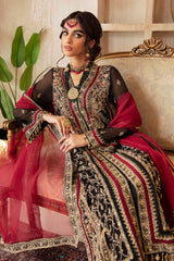 DJ4-06 - 3-PC Unstitched Embroidered Dastan-E-Jashan by Charizma Premium