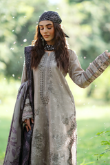 IPK-06 | Unstitched Suit Embroidered Slub Khaddar Premium Winter By iznik Fashion