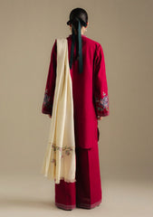 3-PC Unstitched Embroidered Plain Khaddar Coco By Zara Shahjahan | BERRY-3B