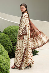 Digital Printed Viscose Silk Shirt & Trouser  by Baroque