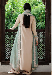3-PC Unstitched Linen Embroidered Qline By Qalamkar | WHISPER