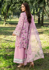 3-PC Unstitched DIgital Printed Chikankari Lawn By Elaf Premium | ERC-3A