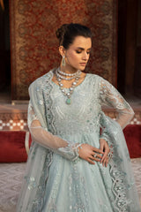 D-01 Coriander | 3PC Unstitched Suit Luxury Chiffon Dilkash By Lavish Premium