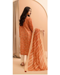 2-PC Shirt Dupatta Unstitched Printed Lawn By Zellbury | 0219