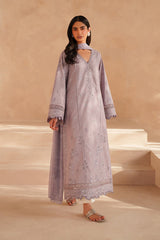 3-PC Unstitched Embroidered Exclusive Lawn By Iznik | UE-601