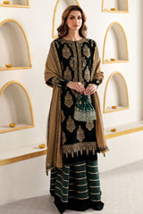 EMBROIDERED VELVET FORMAL VF-2009