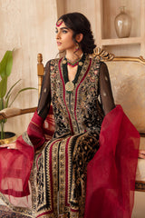 DJ4-06 - 3-PC Unstitched Embroidered Dastan-E-Jashan by Charizma Premium