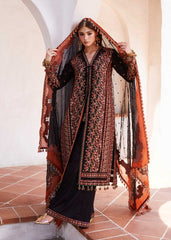 SIFOUNA | 3PC Unstitched Eid Luxury Lawn By Hussain Rehar