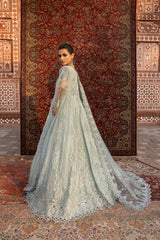 D-01 Coriander | 3PC Unstitched Suit Luxury Chiffon Dilkash By Lavish Premium