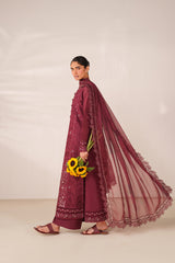 3-PC Unstitched Embroidered Exclusive Lawn By Iznik | UE-609