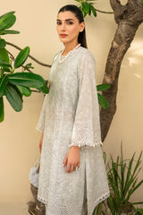 IL-SS24-D2 | 3PC Unstitched Suit Embroidered Lawn Iris Eid Lawn SS'24 By Jazmin