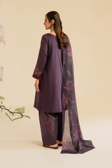 3-PC Unstitched Embroidered Lawn Suit By Iznik | UE-426