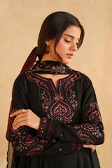 3-PC Unstitched Embroidered Exclusive Lawn By Iznik | UE-600