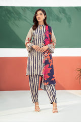 Charizma Embroidered Khaddar With Wool Shawl ANW-01 - 3Piece