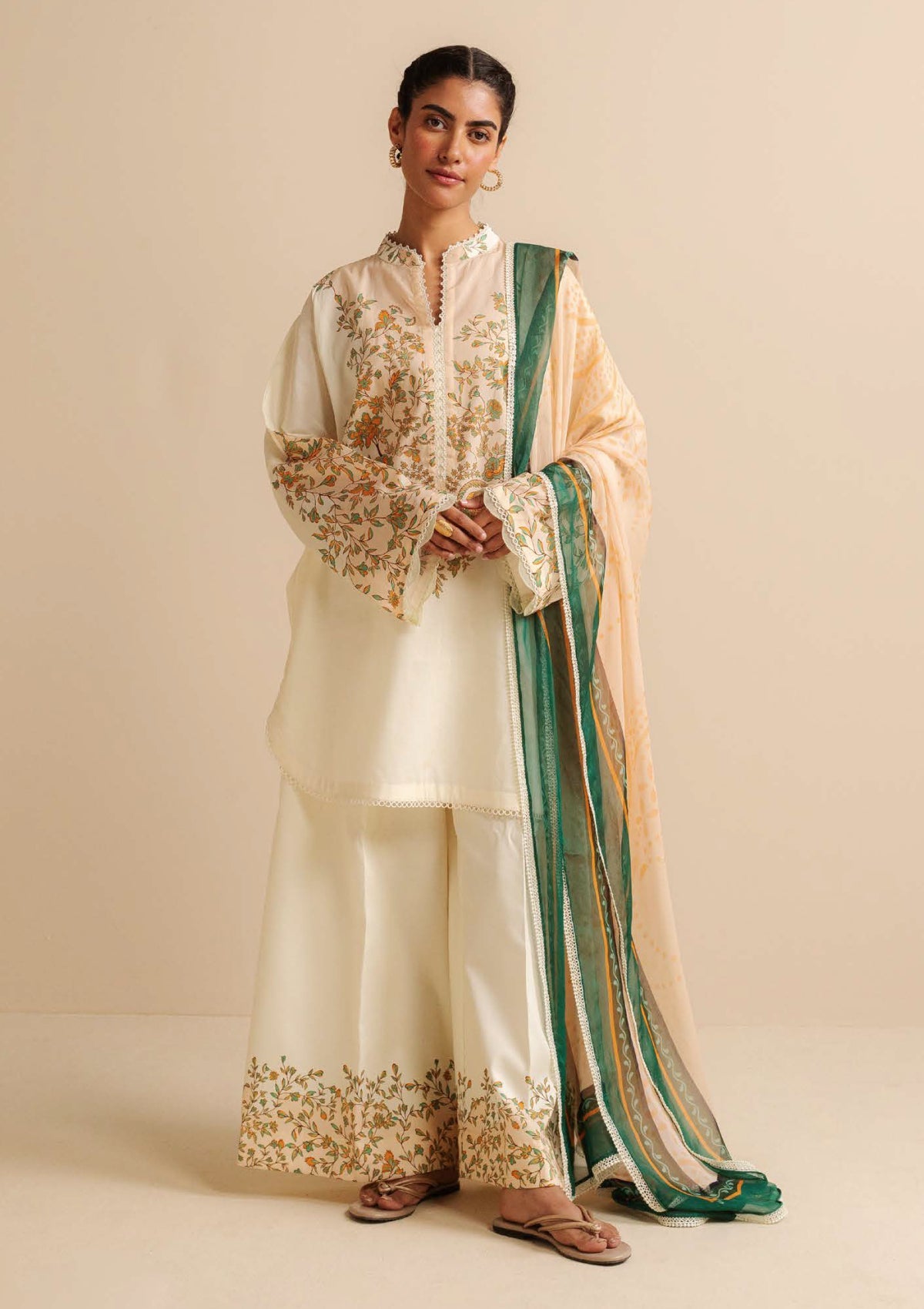 3-PC Unstitched Printed Lawn Coco By Zara Shahjahan | NISA-4A