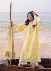 Amani (A) | 3PC Unstitched Lawn Siraa By Sadaf Fawad Khan