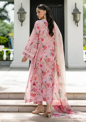 3-PC Unstitched Digital Printed Lawn Signature By Elaf | MIRA
