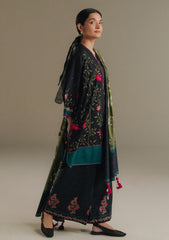 3-PC Unstitched Digital printed Linen Amber Days By Zara Shahjahan | 4A