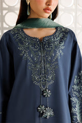 3-PC Unstitched Embroidered Exclusive Lawn By Iznik | UE-685