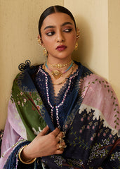 3-PC Unstitched Embroidered Lawn By Suffuse | ENA