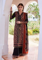 SIFOUNA | 3PC Unstitched Eid Luxury Lawn By Hussain Rehar