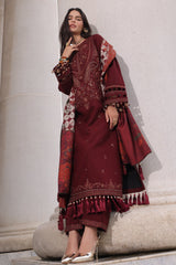 3-PC Unstitched Peach Leather Collection By Charizma