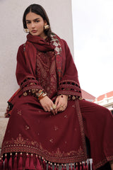 3-PC Unstitched Peach Leather Collection By Charizma