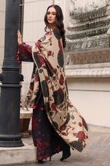 3-PC Unstitched Peach Leather Collection By CHARIZMA