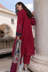 3-PC Unstitched Peach Leather Collection By Charizma