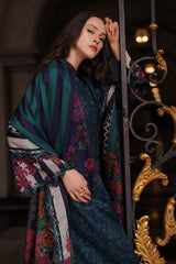 3-PC Unstitched Embroidered Linen Collection By Charizma