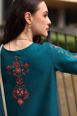 3-PC Unstitched Peach Leather Collection By CHARIZMA