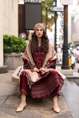 3-PC Unstitched Peach Leather Collection By CHARIZMA